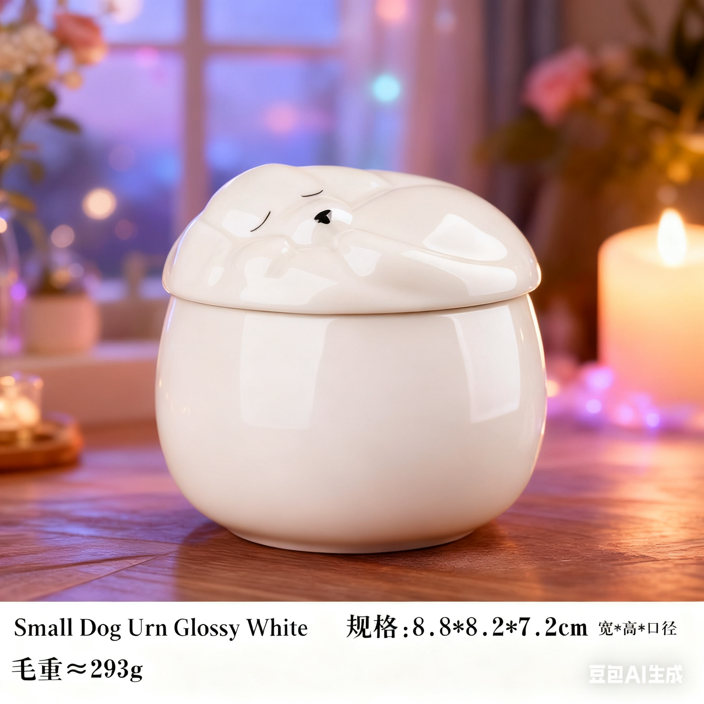 Pet Airtight & Moisture-Proof Ash Urn for Cats & Dogs