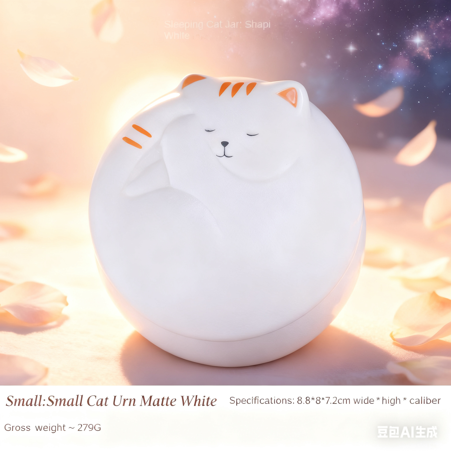 Pet Airtight & Moisture-Proof Ash Urn for Cats & Dogs
