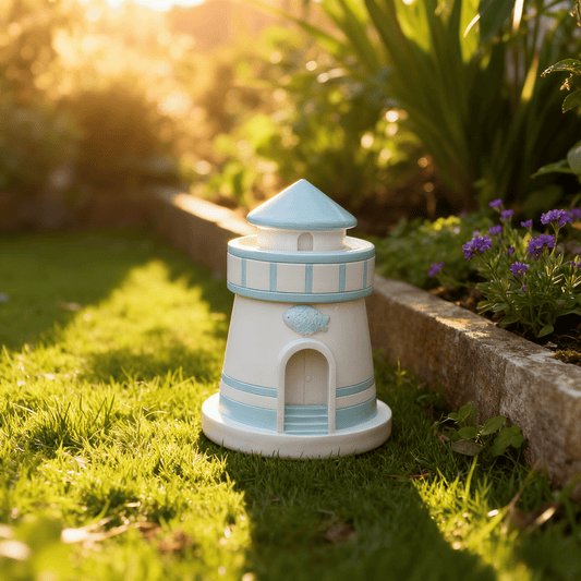 Creative Lighthouse Memorial Urn for Cats & Dogs – Handcrafted Resin Pet Ashes Keepsake