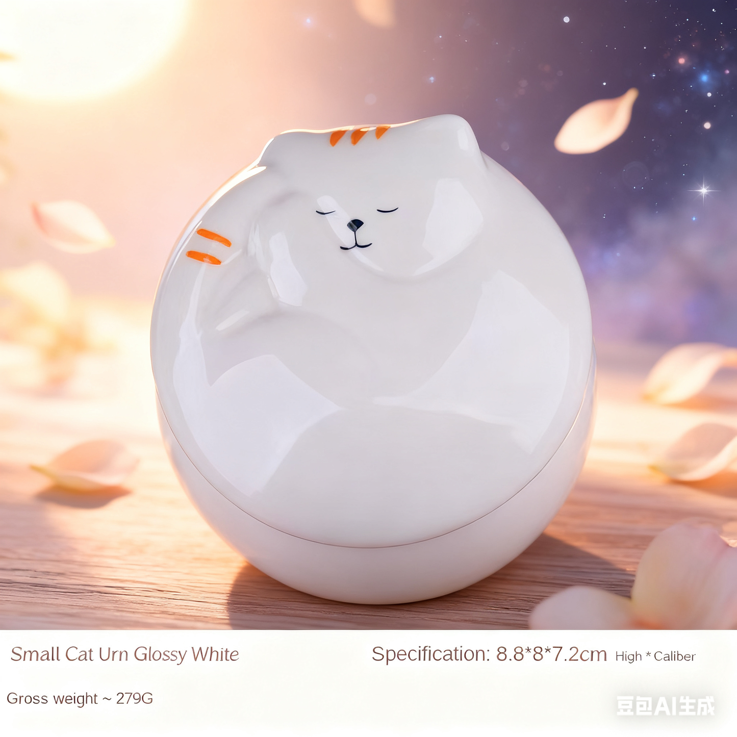 Pet Airtight & Moisture-Proof Ash Urn for Cats & Dogs