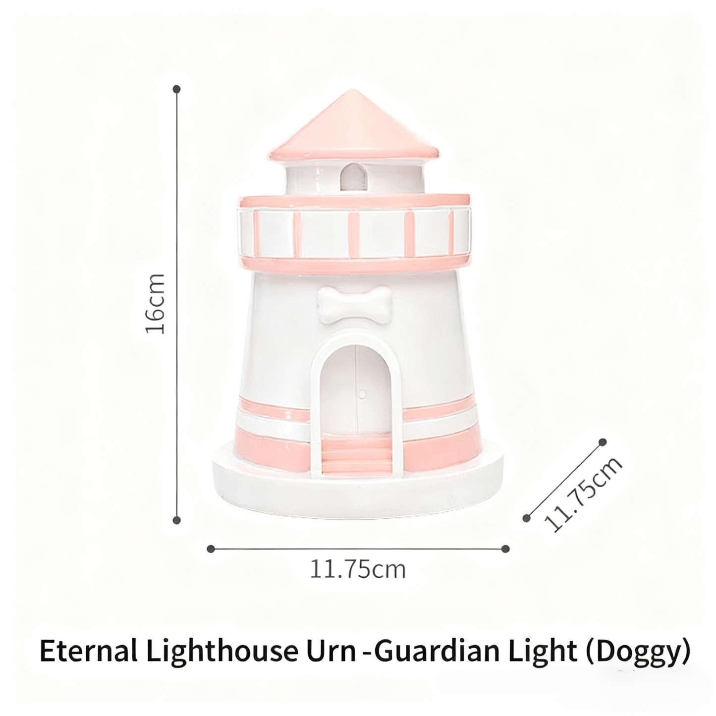 Creative Lighthouse Memorial Urn for Cats & Dogs – Handcrafted Resin Pet Ashes Keepsake