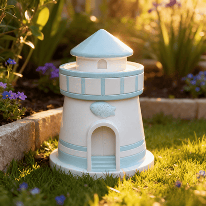 Creative Lighthouse Memorial Urn for Cats & Dogs – Handcrafted Resin Pet Ashes Keepsake