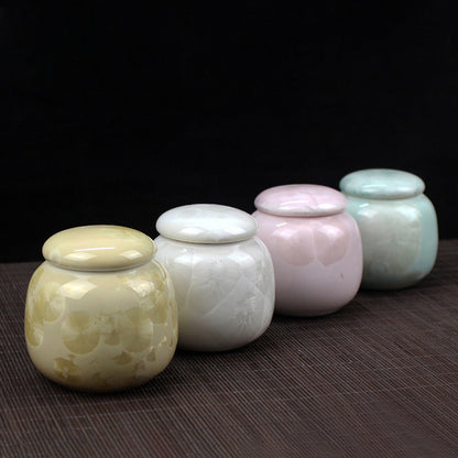 Pet Hair Keepsake Urn – Portable Memorial Ash Jar for Cats & Dogs